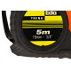 Trena Eda Emborrachada Laranja 5Mx19Mm - 0Bb Trena Eda Emborrachada Laranja 5Mx19Mm - 0Bb
