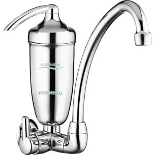 Torneira Bica Movel Filtro Abs Parede Lorenzetti Acquabella Cromada