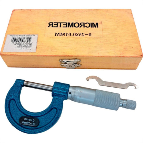 Micrometro Externo Eda 0 - 25Mm - 1Zt Micrometro Externo Eda 0 - 25Mm - 1Zt