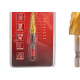 Broca Escalonada Mtx Profissional Espiral 4 A 12Mm Broca Escalonada Mtx Profissional Espiral 4 A 12Mm