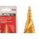 Broca Escalonada Mtx Profissional Espiral 4 A 20Mm Broca Escalonada Mtx Profissional Espiral 4 A 20Mm
