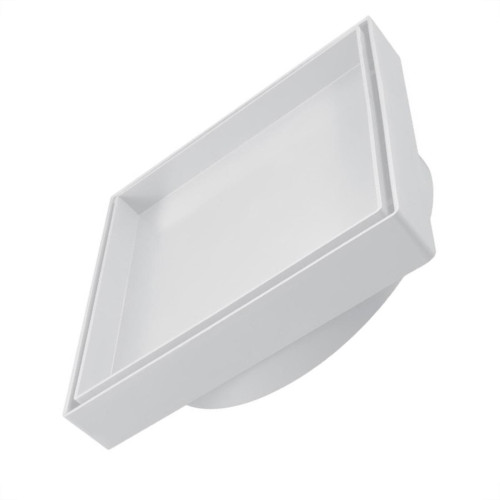 Ralo Invisivel Quadrado Estrela 15X15Cm Branco Ralo Invisivel Quadrado Estrela 15X15Cm Branco
