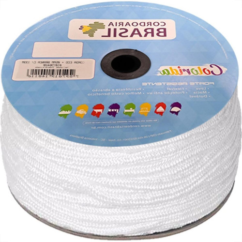 Corda Eco Trancada Arteplas 5Mm Branca 133M Corda Eco Trancada Arteplas 5Mm Branca 133M