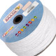 Corda Eco Trancada Arteplas 14Mm Branca 40M Corda Eco Trancada Arteplas 14Mm Branca 40M