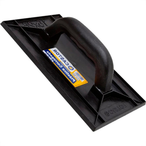 Desempenadeira Pvc Castor Corrugada 15 X 26Cm - 024