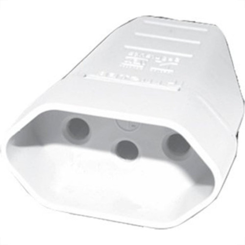 Pino Femea Blister Luster 2 Polos+Terra 10A Branco 10791 Pino Femea Blister Luster 2 Polos+Terra 10A Branco 10791