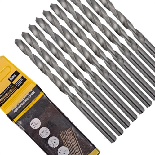 Broca Aco Rapido Eda 1,0Mm - 0Bo - Kit C/10 Pecas Broca Aco Rapido Eda 1,0Mm - 0Bo - Kit C/10 Pecas