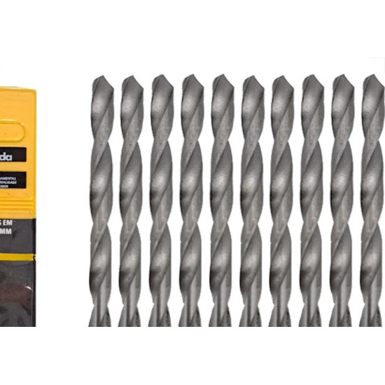 Broca Aco Rapido Eda 1,5Mm - 0Bp - Kit C/10 Pecas Broca Aco Rapido Eda 1,5Mm - 0Bp - Kit C/10 Pecas