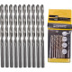 Broca Aco Rapido Eda 3,0Mm - 0Bs - Kit C/10 Pecas Broca Aco Rapido Eda 3,0Mm - 0Bs - Kit C/10 Pecas