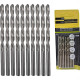 Broca Aco Rapido Eda 3,5Mm - 0Bt - Kit C/10 Pecas Broca Aco Rapido Eda 3,5Mm - 0Bt - Kit C/10 Pecas