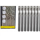 Broca Aco Rapido Eda 4,5Mm - 0Bv - Kit C/10 Pecas Broca Aco Rapido Eda 4,5Mm - 0Bv - Kit C/10 Pecas