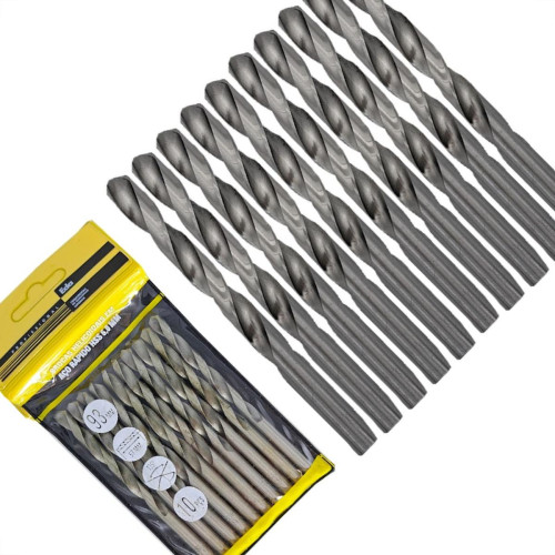 Broca Aco Rapido Eda 6,0Mm - 0By - Kit C/10 Pecas Broca Aco Rapido Eda 6,0Mm - 0By - Kit C/10 Pecas