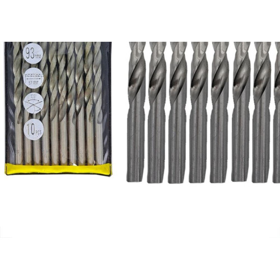 Broca Aco Rapido Eda 6,0Mm - 0By - Kit C/10 Pecas Broca Aco Rapido Eda 6,0Mm - 0By - Kit C/10 Pecas