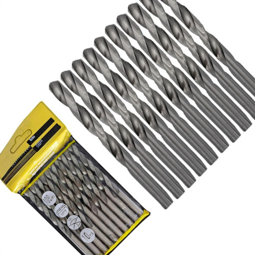 Broca Aco Rapido Eda 7,5Mm - 0Cb - Kit C/10 Pecas Broca Aco Rapido Eda 7,5Mm - 0Cb - Kit C/10 Pecas
