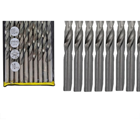 Broca Aco Rapido Eda 7,5Mm - 0Cb - Kit C/10 Pecas Broca Aco Rapido Eda 7,5Mm - 0Cb - Kit C/10 Pecas