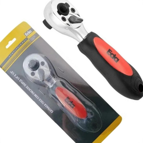 Chave Catraca Eda Para Soquete Toco 1/4'' A 1/2'' - 0De Chave Catraca Eda Para Soquete Toco 1/4'' A 1/2'' - 0De