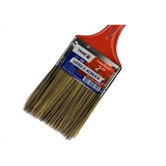 Pincel Trincha Pintura Tigre Ref.500 2'' - Kit C/12 Pecas Pincel Trincha Pintura Tigre Ref.500 2'' - Kit C/12 Pecas