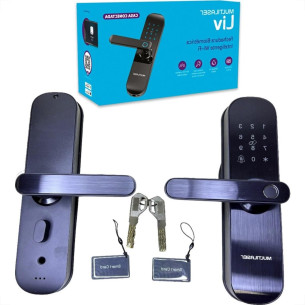 Fechadura Digital Biometrica Inteligente Wi-Fi - Multilaser - Se233