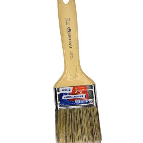 Pincel Trincha Pintura Tigre Ref.573 2.1/2'' Dupla - Kit C/12 Pecas Pincel Trincha Pintura Tigre Ref.573 2.1/2'' Dupla - Kit C/12 Pecas