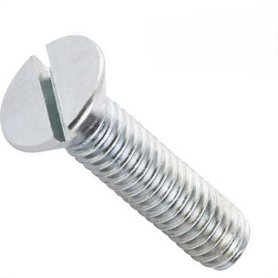 Parafuso Rosca Maquina Chata Fenda Jomarca 1/8 X 1'' - Kit C/5 Centos