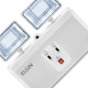 Luminaria De Emergencia Elgin Com Blocos De Led Autonomos 1200Lm Bivolt Luminaria De Emergencia Elgin Com Blocos De Led Autonomos 1200Lm Bivolt