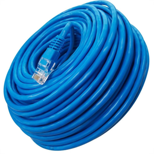 Cabo De Rede/Informatica Utp Azul 20M Com Conector Rj45 Cabo De Rede/Informatica Utp Azul 20M Com Conector Rj45