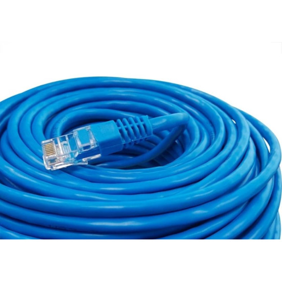 Cabo De Rede/Informatica Utp Azul 20M Com Conector Rj45 Cabo De Rede/Informatica Utp Azul 20M Com Conector Rj45