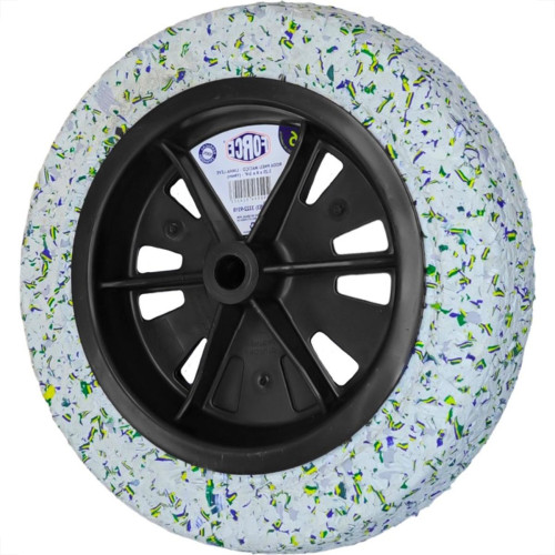 Roda Pneu Macico Force 3,25X8X 3/4'' - Eixo 19Mm - 109 Roda Pneu Macico Force 3,25X8X 3/4'' - Eixo 19Mm - 109