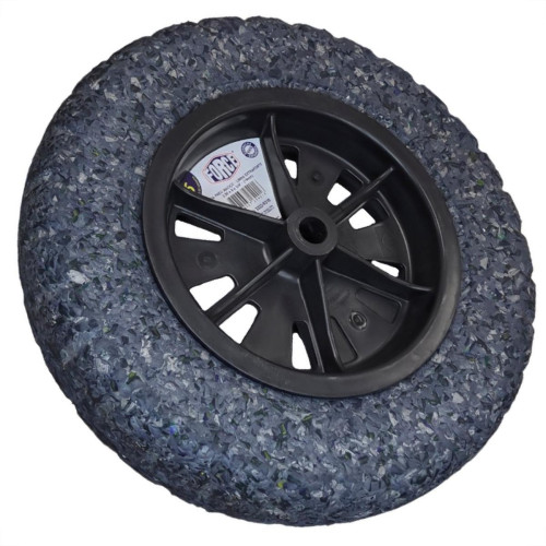 Roda Pneu Macico Force Extra Forte 3,50X8X 3/4'' - Eixo 19Mm - 116 Roda Pneu Macico Force Extra Forte 3,50X8X 3/4'' - Eixo 19Mm - 116