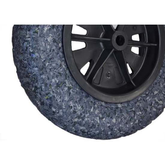 Roda Pneu Macico Force Extra Forte 3,50X8X 3/4'' - Eixo 19Mm - 116 Roda Pneu Macico Force Extra Forte 3,50X8X 3/4'' - Eixo 19Mm - 116