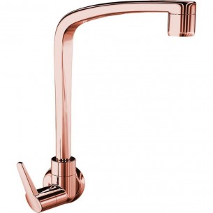 Torneira Bica Movel Pia Parede Lorenzetti Rose Gold F-71 - 1168 - 1/4 Volta