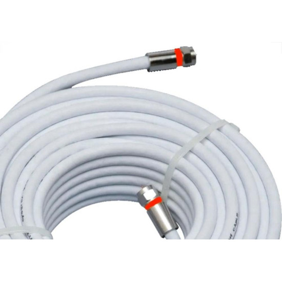 Fio Antena Coaxial Celular Casa Tuiuti 67% Rg-06 - 25M Fio Antena Coaxial Celular Casa Tuiuti 67% Rg-06 - 25M
