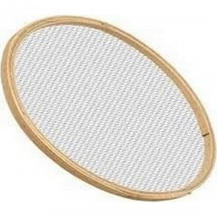 Peneira Areia Aro Madeira 55 - Kit C/6 Pecas