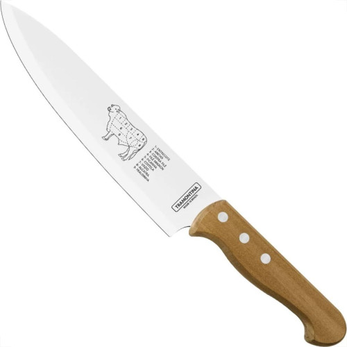 Faca Tramontina Carne 8'' Inox 22938/108 Faca Tramontina Carne 8'' Inox 22938/108