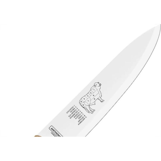 Faca Tramontina Carne 8'' Inox 22938/108 Faca Tramontina Carne 8'' Inox 22938/108