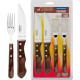 Kit Churrasco Tramontina Jogo Talhares Com 4 Pecas Kit Churrasco Tramontina Jogo Talhares Com 4 Pecas