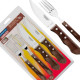 Kit Churrasco Tramontina Jogo Talhares Com 4 Pecas Kit Churrasco Tramontina Jogo Talhares Com 4 Pecas