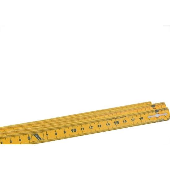 Metro Plastico Llinan Simples Amarelo - Kit C/12 Pecas Metro Plastico Llinan Simples Amarelo - Kit C/12 Pecas