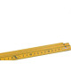 Metro Plastico Llinan Simples Amarelo - Kit C/12 Pecas Metro Plastico Llinan Simples Amarelo - Kit C/12 Pecas
