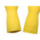 Luva Borracha Sanro Forrada Antiderrapante Light Amarela P - Kit C/10 Pecas Luva Borracha Sanro Forrada Antiderrapante Light Amarela P - Kit C/10 Pecas