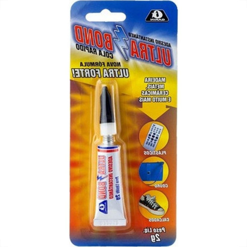 Cola Instantanea Ultra Bond Garin 2G - Kit C/12 Pecas