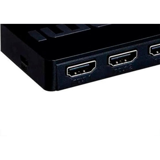 Switch Hdmi Multilaser - 3 Portas - 1 Saida - Wi290 Switch Hdmi Multilaser - 3 Portas - 1 Saida - Wi290