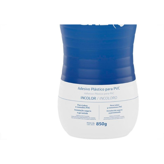 Cola Para Tubos E Conexoes Tigre Pvc 850G.