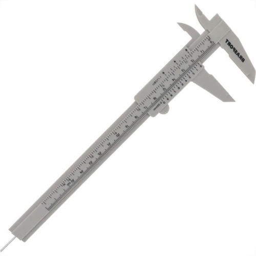 Paquimetro Analogico Plastico Brasfort 150Mm -7904