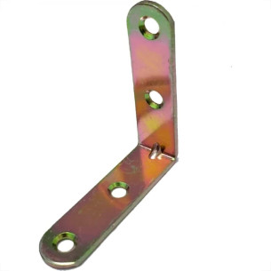Cantoneira Para Moveis Thompson Bicromatizada Caixa Com 50 Pecas   3''