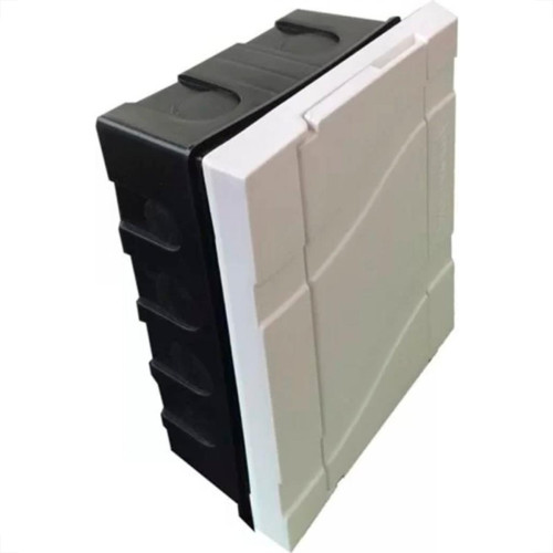 Centrinho Thompson Pvc Para Embutir 3 Disjuntores Nema / 4 Din Branco Centrinho Thompson Pvc Para Embutir 3 Disjuntores Nema / 4 Din Branco