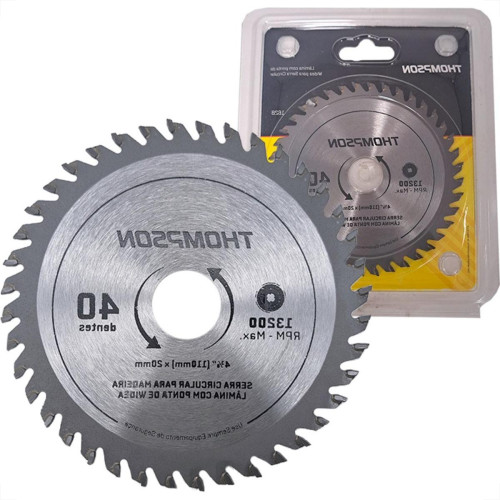Serra Circular Widea Thompson 4.3/8''X 40 Dentes X 20Mm Serra Circular Widea Thompson 4.3/8''X 40 Dentes X 20Mm