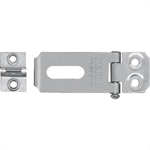 Porta Cadeado Zincado Silvana 2.1/2'' - Kit C/12 Pecas