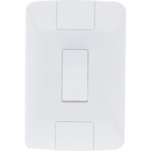 Conjunto Tramontina Com Placa Aria 1 Campainha - 57241007