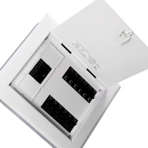 Quadro Para Disjuntor Cemar 16Din/12Ul Embutir Branco